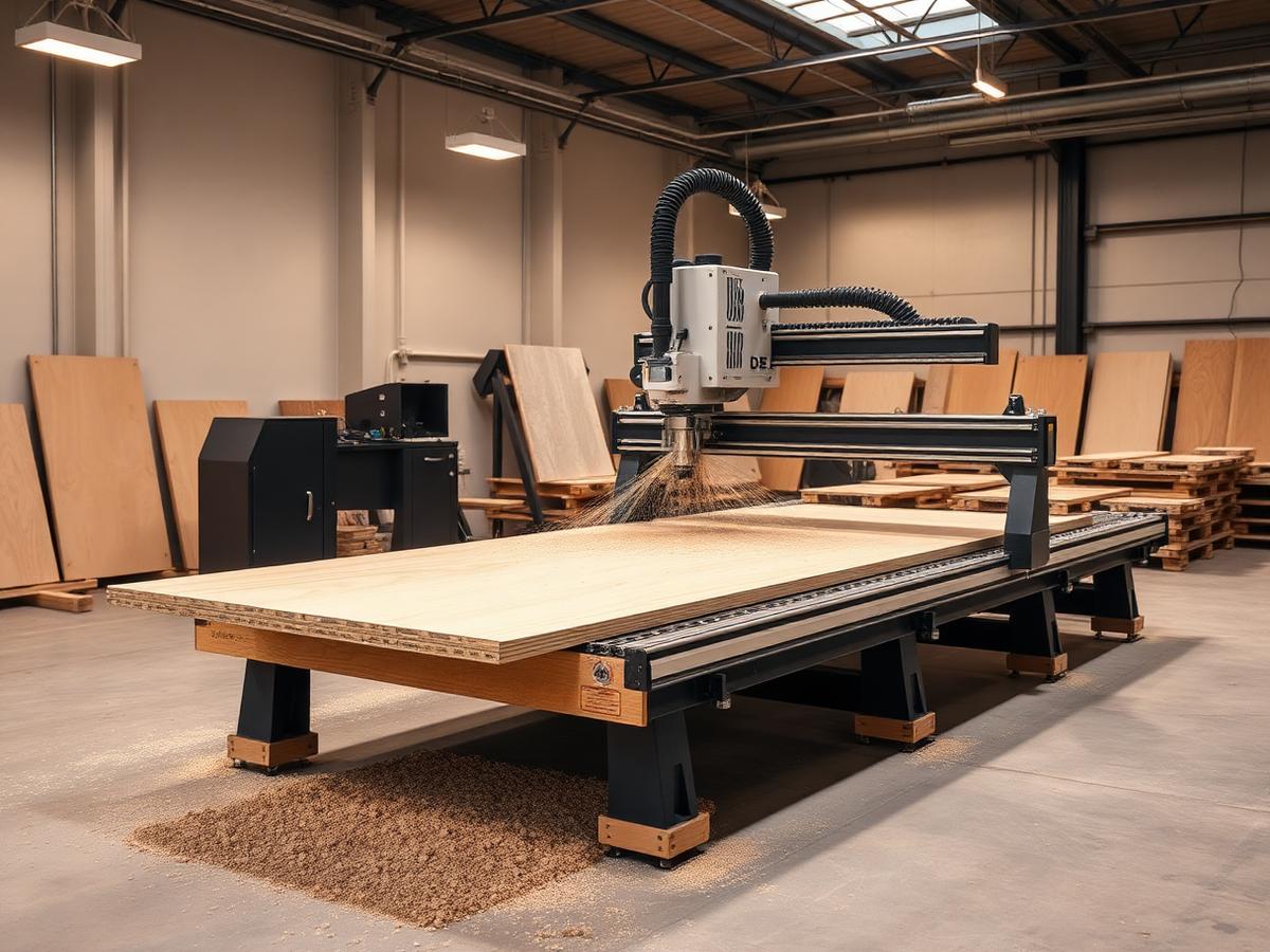ماكينة CNC لقص وتقطيع الألواح